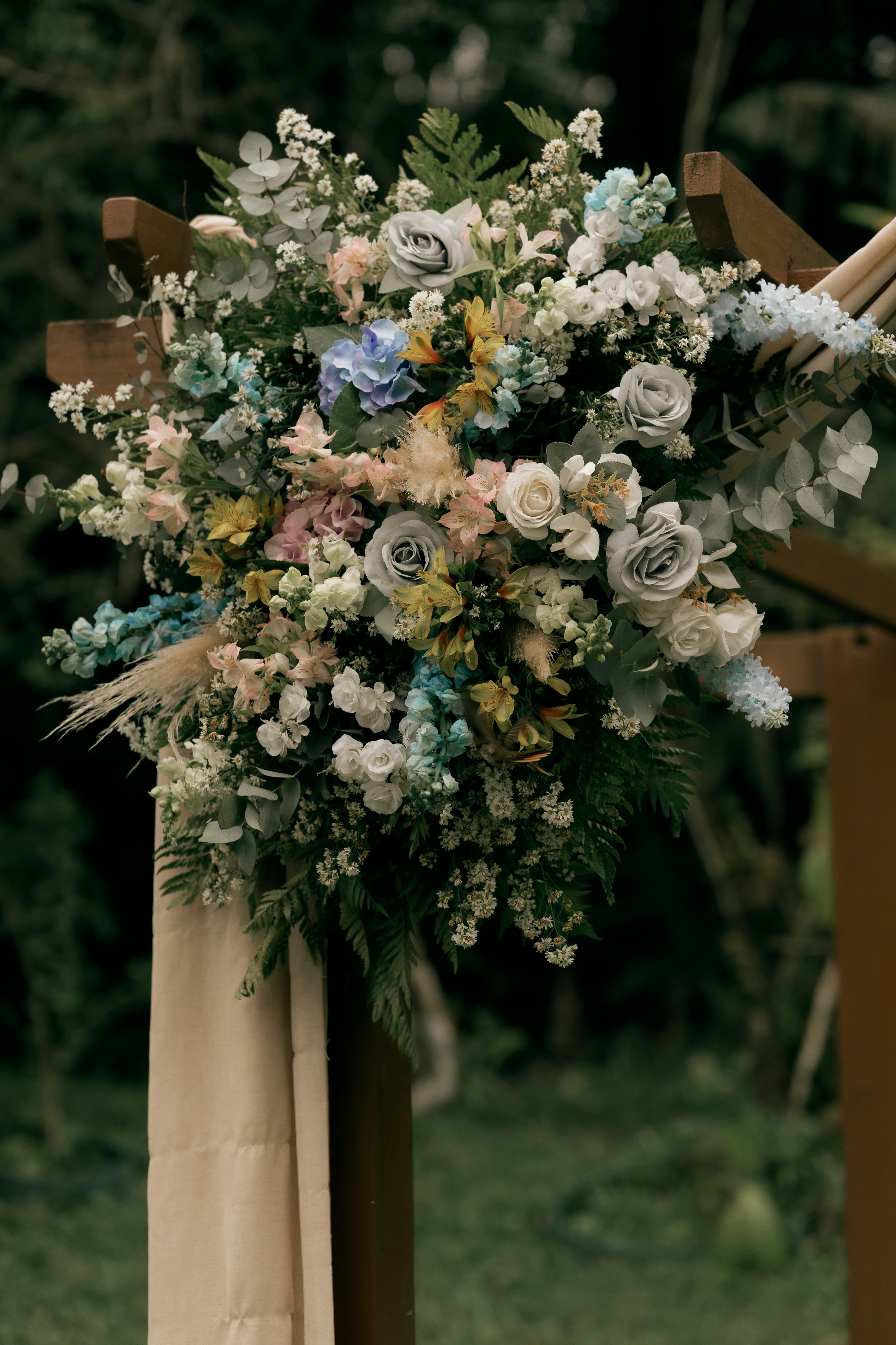 Авторский букет-украшение в стиле рустик